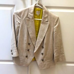 Tan blazer